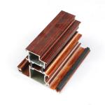 Thermal Break Bridge Wood Grain Aluminium Door And Window Frames