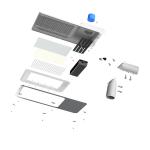 Ip65 Smd LED Highway Street Light With Die Cast Aluminium 50w 75w 100w 150watts