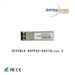 10km 1310nm 25G SFP28 LR 25Gbps SFP Transceiver For Wireless Network 5G