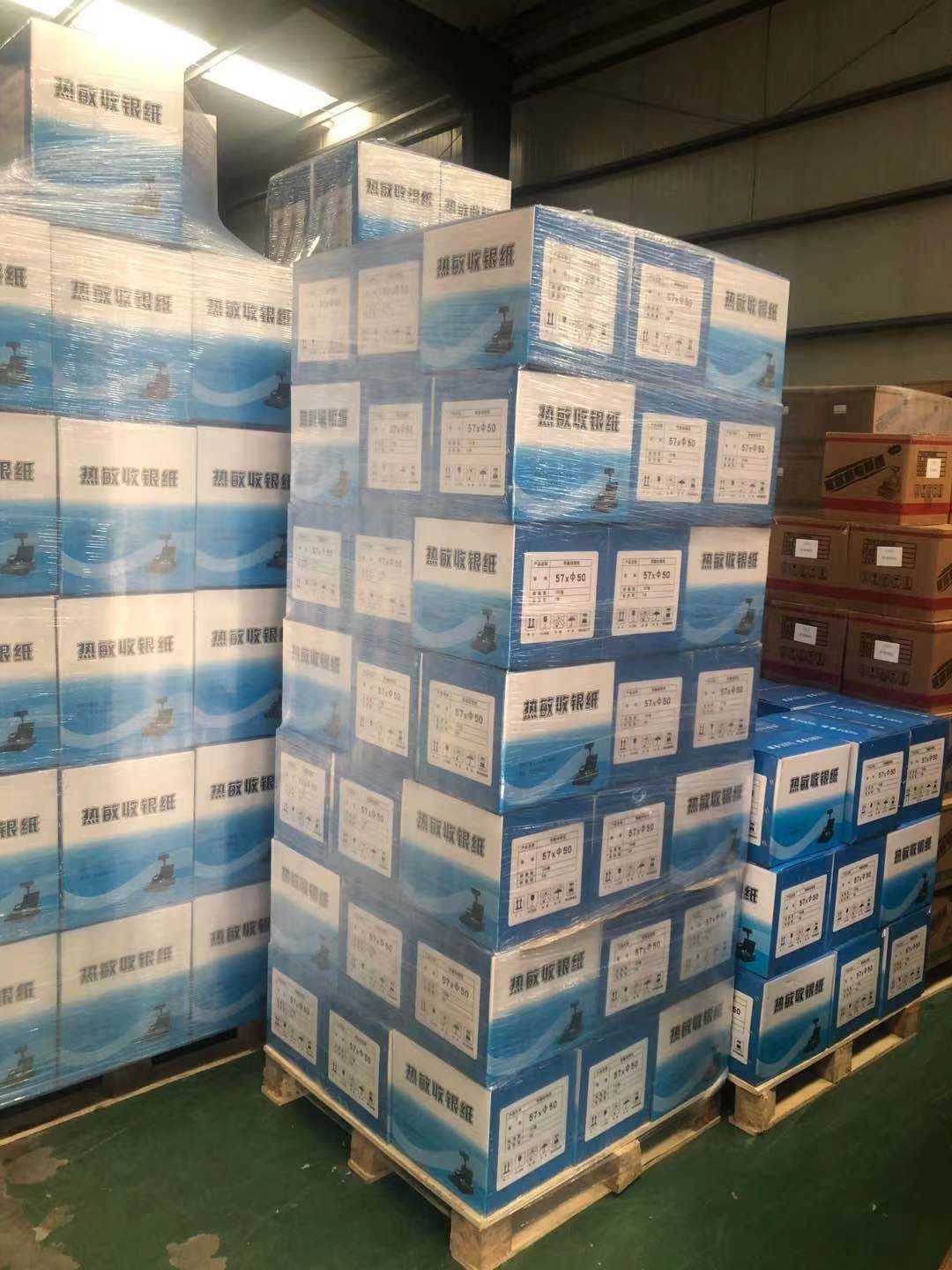80g Wood Pulp BPA Free CE 80mm Thermal Paper Rolls