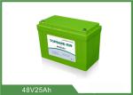 Lifepo4 Motorcycle Battery 48V 25Ah , Lithium Deep Cycle Battery TB4825F-M120A