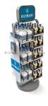 Wine Shop Merchandising Flooring Display Stands Multi - Layer Floor Display