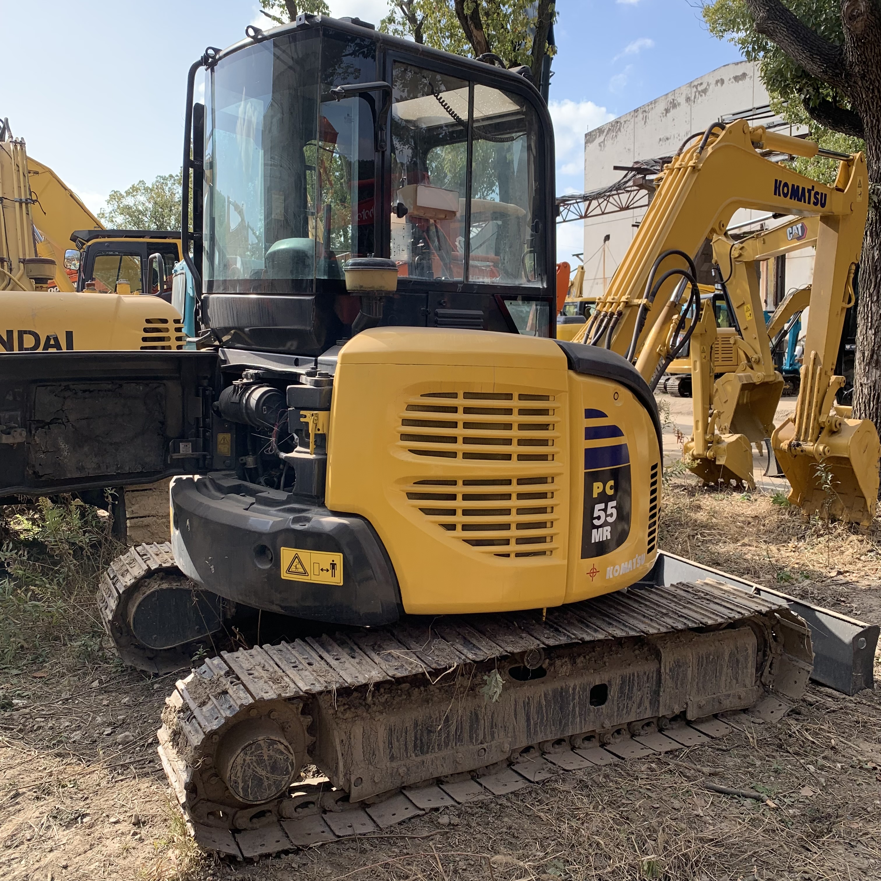 Good Condition 2020 Used Komatsu PC55MR Mini Excavator with Low Working Hours 0-2000