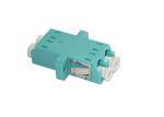 10Gb OM3 Duplex SC Footprint LC Fiber Optic Adapter With Flange or Without
