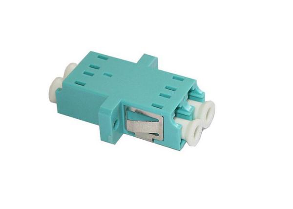10Gb OM3 Duplex SC Footprint LC Fiber Optic Adapter With Flange or Without