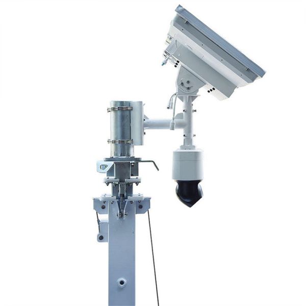 Easy Relocation Solar Light Tower Reliable Lightingsolution Accident Scenes Mobile Lighting Towers