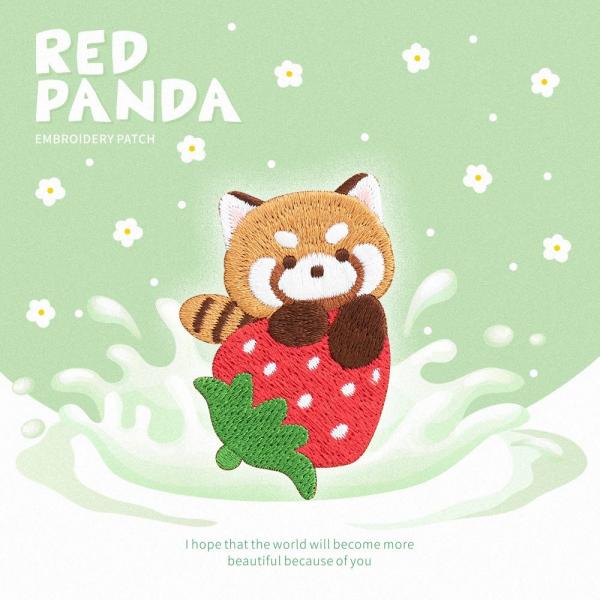 Washable Raccoon Clothing Stickers - Customizable Fabric Patches for Kids & DIY