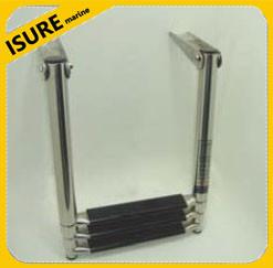 Wholesale S.S  Slide Mount Boat Boarding Ladder Telescoping Fishing Ladder from china suppliers