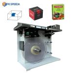 Wood Packaging Material Semi Automatic Right Angle Carton Box Corner Labeling