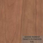 Fancy Cherry Veneer Plywood Natural / Engineered Cherry Wood Plywood