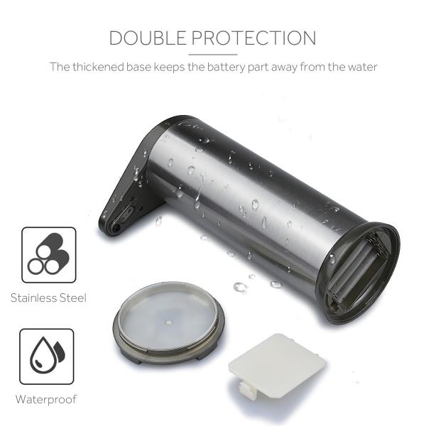 Visible Window Automatic 280ml Motion Sensor Soap Dispenser
