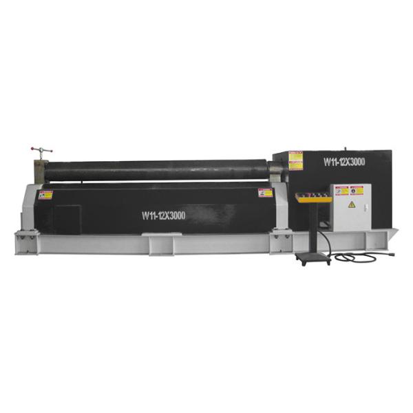 3 Roller Plate Slip Rolling Bending Machine For Metal Sheet Steel Plate Rolling