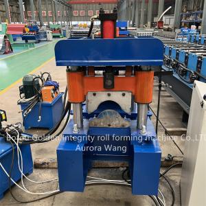 Wholesale Good Quality Roof Flashing Roll Forming Machine Ridges Making Cover Metal Flashing Ridge Capping Roll Forming Machines from china suppliers