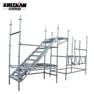 Wholesale All Aluminum Mobile Steel Scaffold Stairs Ladder Platform Scaffolding System from china suppliers