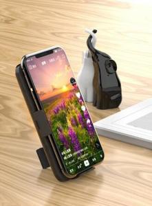 Wholesale 10,000mah Qi Wireless charger Power bank with holder from china suppliers