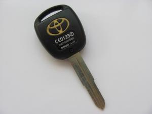 Wholesale permanent wear toyota replacement auto keys with high impact resistance from china suppliers