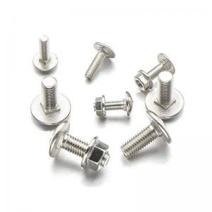 Wholesale Carriage Bolts DIN603 Round Head Square Neck Bolt With Flange Nuts Bolt from china suppliers