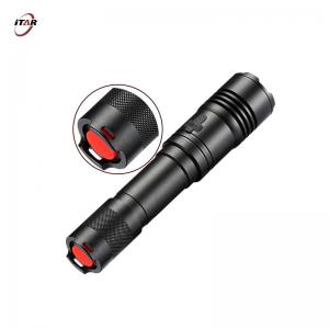 China 1200M Distance Laser LED Flashlight Water Resistant IP66 Dual Switch 400 Lumens on sale