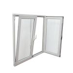 Tilt And Turn Flush Upvc Balcony Windows Double Glazed