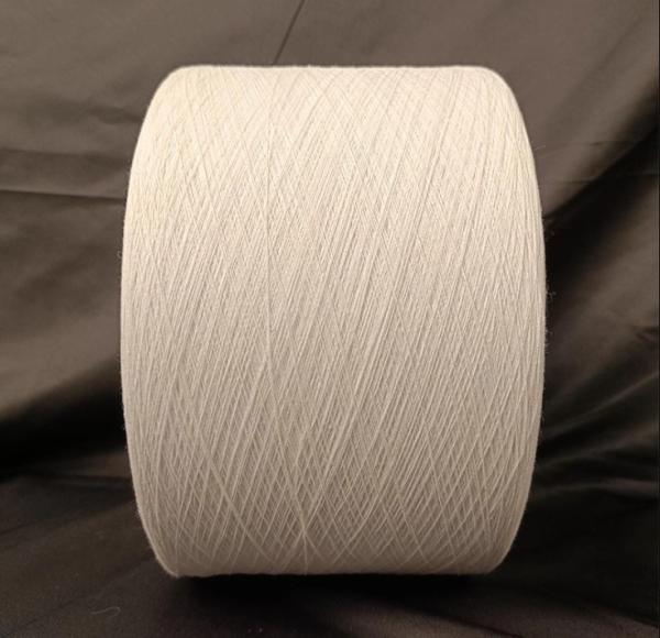 Ne 6/1 8/1 10/1 Optical White / Raw White Regenerated Cotton Yarn For Knitting