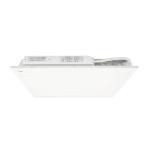 95-98Ra Emergency LED Panel Light with 3 CCT adjustable, SMD2835, Epistar,