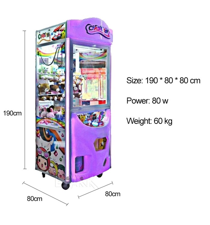 Arcade Plush Toys Vending Crazy Toy 2 Gift Game Machine Claw Crane Game Machine