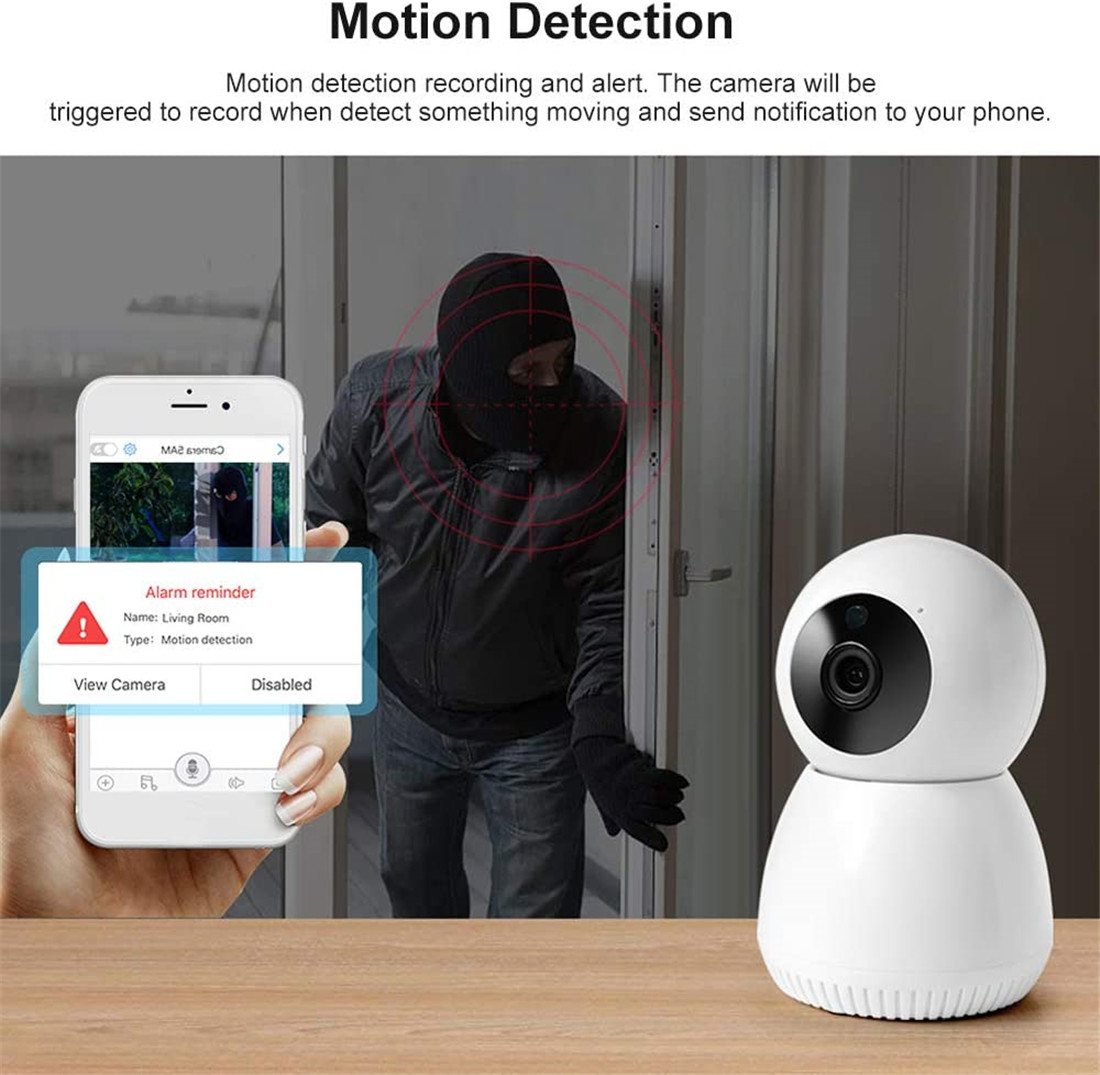 Smart Life 720P 1080P IP Camera Wireless Wi-Fi Camera Security Surveillance CCTV Camera Baby Monitor