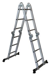 Wholesale Robust Strength Aluminium Stool Ladder 3.46M Aluminum Straight Ladder from china suppliers