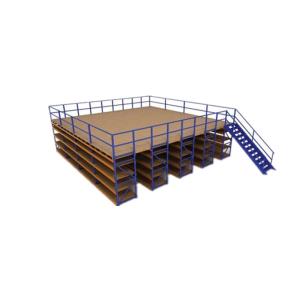 Wholesale 600KGs Mezzanine Platform Shelf Supported Structural Steel Warehouse Mezzanine from china suppliers