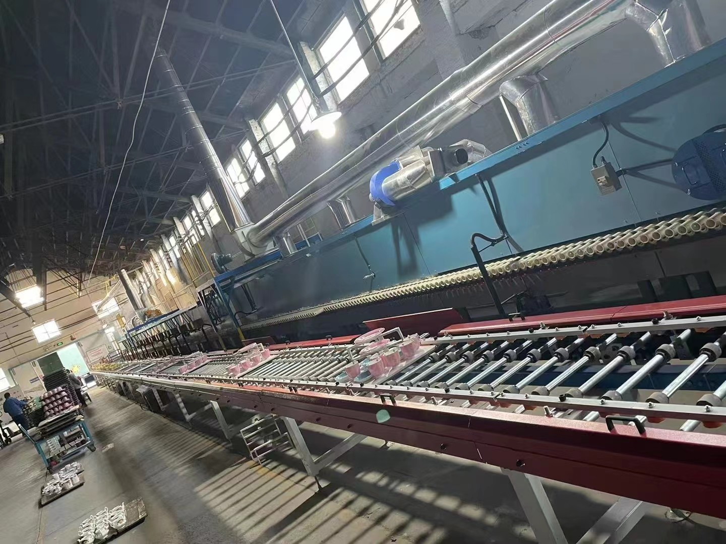 Automated Continuous Roller Kiln User Friendly For Ceramic Industry