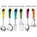 Sustainable Kitchen Accessories 2024 TPR Material Utensil Set with Stainless