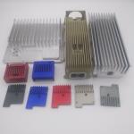 Industrial CNC Machining Parts Anodized Heatsink Extrusion Profiles T3 - T8
