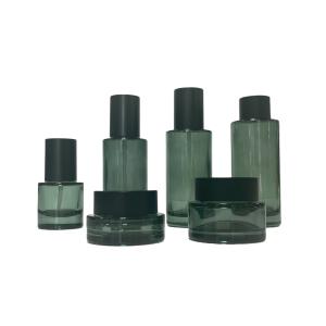 Wholesale 40ml 50ml 100ml 150ml Cosmetic Glass Lotion Bottles Customized Color from china suppliers