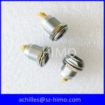 Metal 7 pin lemo fixed receptacle connector