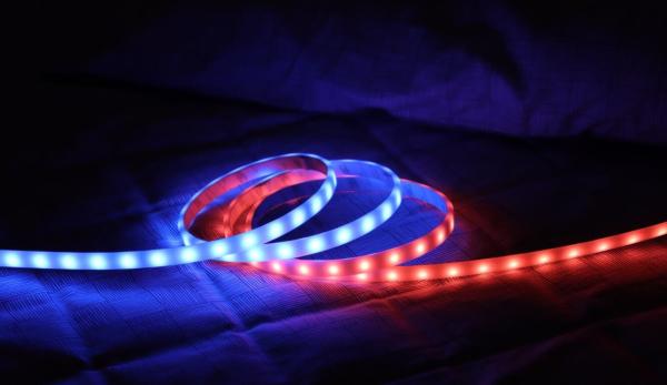flexible adhesive led strip lights 24v Cob Flexible LED Strip Light Voice WIFI
