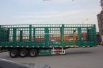 Double Deck Livestock Transport Fence Stake Truck Trailer Utility Use Cargo Semi