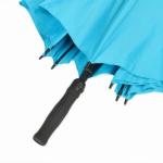 Custom Automatic Golf Umbrella , Blue Pongee Fabric Storm Proof Golf Umbrella