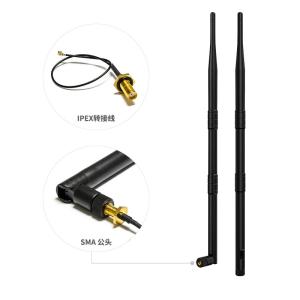 Wholesale 5dbi 433Mhz 868Mhz GSM WIFI RPSMA SMA Male Rubber Duck Antenna for Elevator Monitoring from china suppliers