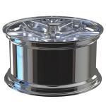 Ferrari F355 2PC Aluminum Alloy Rims 19x8.5 19x11 Custom Finish Polish Clear