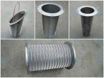 Durable Wedge Wire Filter Elements Stainless Steel Mine Sieving 60-95% Filter