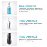 Q Switched ND Yag Laser Machine 1064nm 532nm For Removal Eye Wrinkles