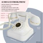 32GB Phone Guest Book Capture Voice Messages and Memories from Guests at