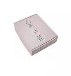 Folding Fashion Cardboard Gift Boxes For Apparel Custom Color Printing
