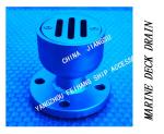 Carbon Steel Hot-Dip Galvanized Round Flanged Marine Deck Leak YBS32A CB/T3885