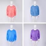 S&J Factory Price Lab Coat Waterproof Non Woven Disposable Lab Coat Hospital