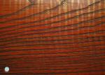 Cherry Wood Color PVC Decorative Film For Interior Decor Projects Matte Finish