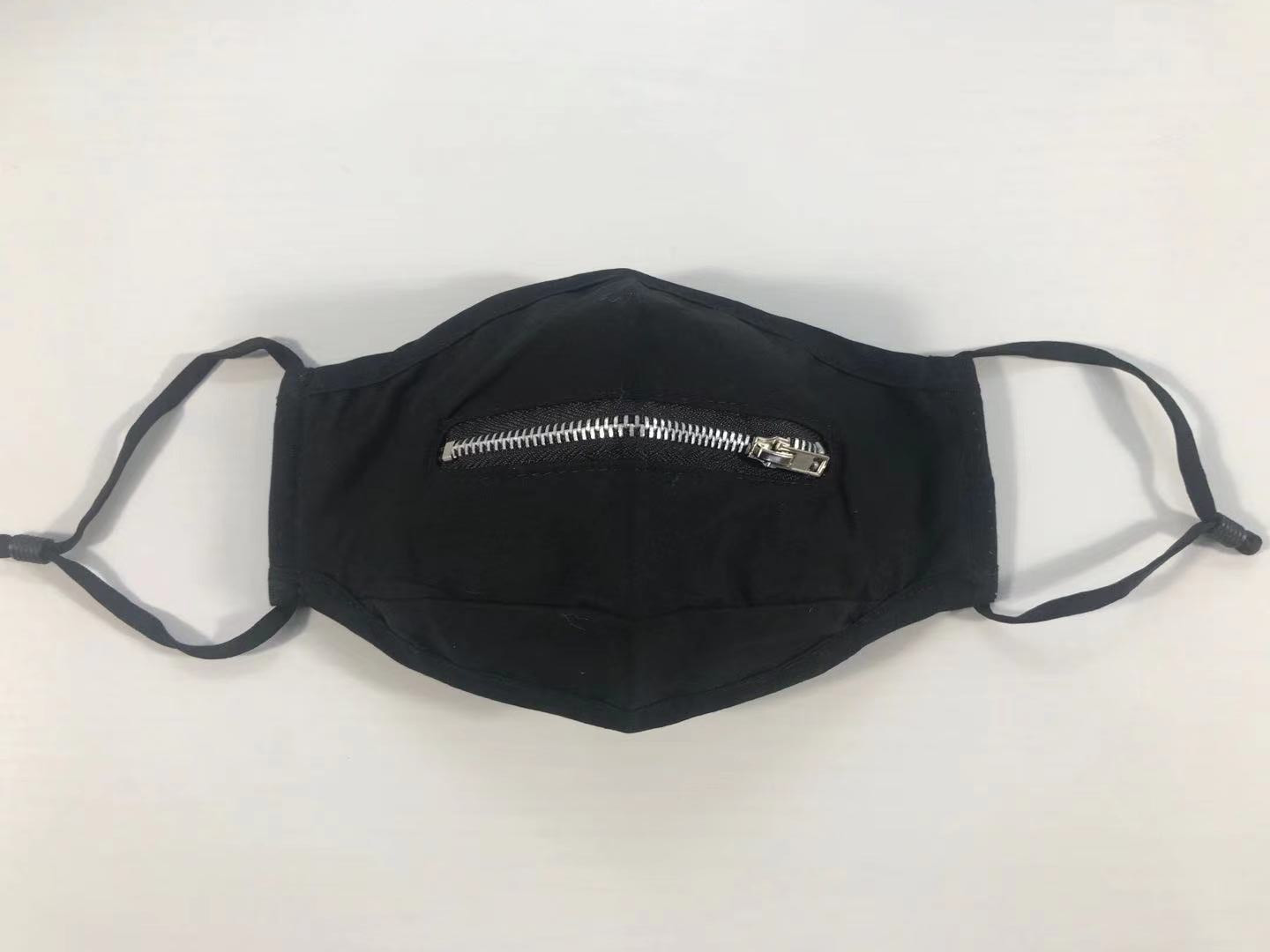 S&J OEM Wholesale Cotton Zipper Maskes Face Mouth Covering Reusable Personalized Breath Maskes with Zipper