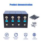 EU WAREHOU 3.2V lifepo4 battery Grade A prismatic LFP lifepo4 280ah for 12v 24v