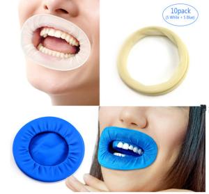 Wholesale Disposable Teeth Whitening Unit Blue / White Sterile Oral Cheek Rubber Dam from china suppliers
