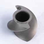 Vacuum Quenching Snack Pellets Extruders Machine Spare Parts Screw Segments for